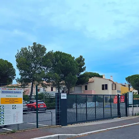 Appartement Résidence Eureka-clim-parking-wifi-piscine-proche Village Natu Agde