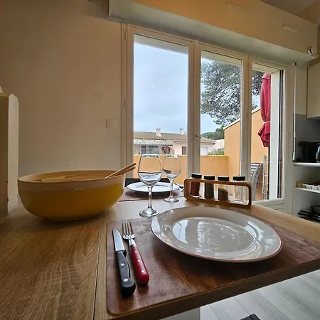 Appartement Résidence Eureka-clim-parking-wifi-piscine-proche Village Natu Agde