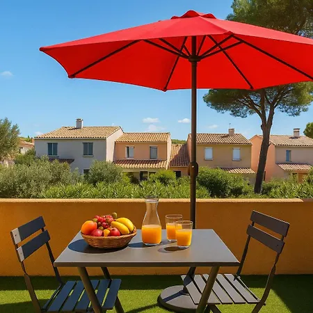 Résidence Eureka-clim-parking-wifi-piscine-proche Village Natu Agde