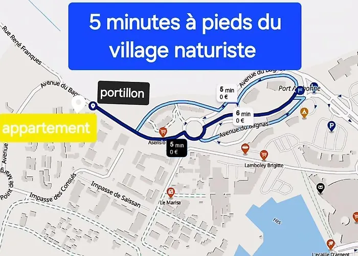 Eureka-clim-parking-wifi-piscine-proche Village Natu Διαμέρισμα Agde